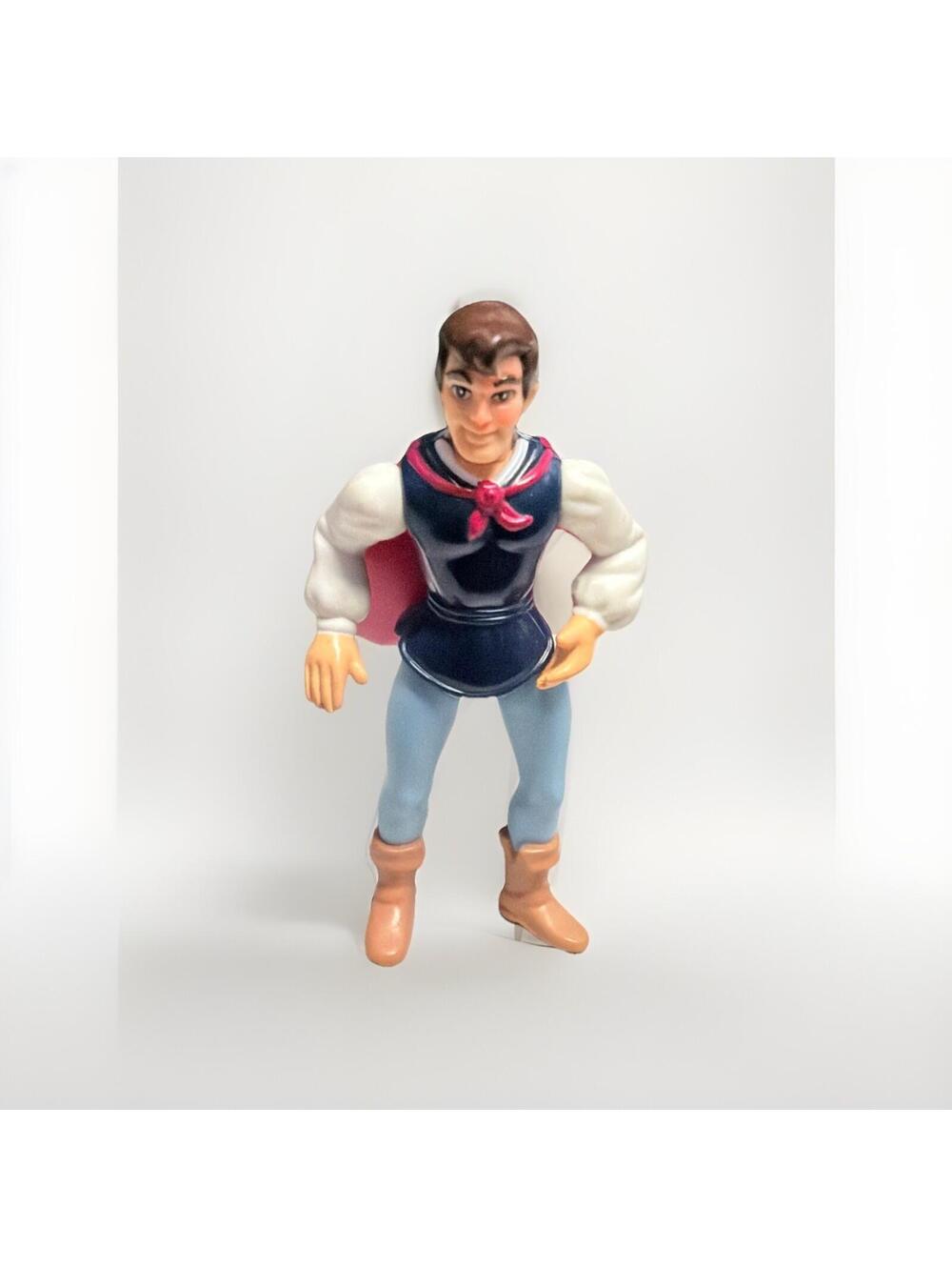Vintage Snow White Prince Charming Ferdinand 4” Action Figure , Disney PVC